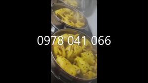 Nồi hấp gà nguyên con hấp gà ủ muối chạy bằng điện 3 tầng đường kính 40cm