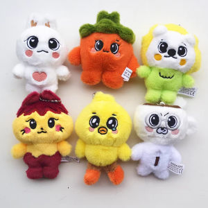 YF NMIXX 1st Fan Meeting NSWER VACATION Plush Cute Cartoon Plushie Keychain Bag Charm Kpop Fan Merch FY