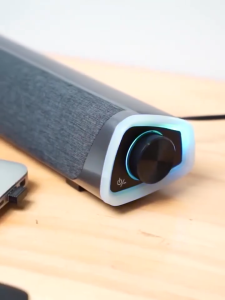 Loa Máy Tính Bluetooth V8 NIYE Âm Thanh Vòm Bass Cực Mạnh Có Led RGB Tích Hợp MicroCó Núm Chỉnh Âm Lượng Trên Loa