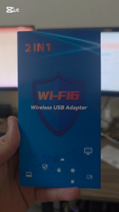USB WiFi 6 2 in1 CARD WIFI USB WIFI CHO PC Wifi 5g 2 Râu tốc độ cao wifi 900 Mbps + blueooth 5.4