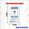 Kartu MyPertamina Nama & QR – Cetak PVC Tahan Air, Tampilan Eksklusif. 