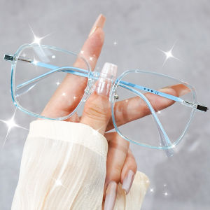 Square Reading Glasses for Women Blue Light Blocking Trendy Lightweight Readers Eyeglasses Metal Leg Eyewear Comfortable Eyewear