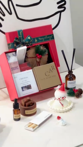 Surprise Christmas Gift Box Murah Candle Gift Set Birthday Present Wedding Gift for Woman Hadiah Valentine Doorgift 礼盒礼物