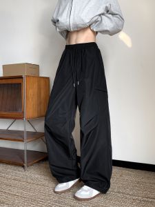 Cleanfit กางเกงทำงานผ้าไนลอนแห้งเร็วสำหรับผู้ชาย กางเกงขายาวทรงหลวมสำหรับเล่นกีฬากลางแจ้ง ฤดูใบไม้ร่วง ปี 2025