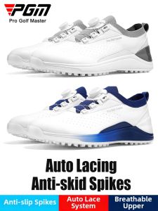 PGM | Mens Autumn Breathable BOA Lacing Wide Spikeless Golf Shoes