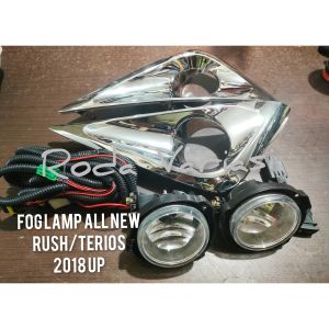 Fog Lamp Lampu Kabut Mobil All New Rush Terios 2018 Up Full Set