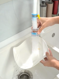 หัวต่อกันน้ำกระเด็น 360 องศา มีสี 3 ช่วยกรองสิ่งสกปรก