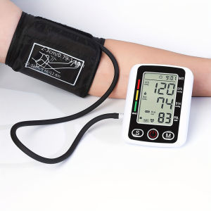 Digital Upper Arm Blood Pressure Monitor Home Heart rate Meter Machine BP Tonometer arm-cuff Measuring Automatic