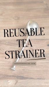 Tea Infuser - Reusable Tea Strainer - Saringan Teh Bola/Bulat 50mm