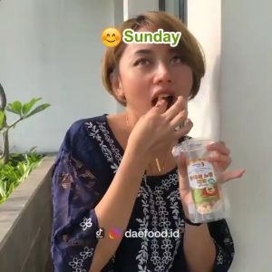 Spencers Daefood Korean Soft Toasted Kurma (100gr) - Snack Kacang Sehat Gluten Free