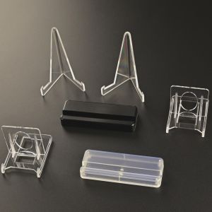 Adjustable Acrylic Transparent Card Brick Stand Base for Sports Yoga Fitness Fans Supplies Chicago Bulls Oklahoma Thunder