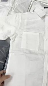 Áo sơ mi nam dài tay ngắn chất vải đũi thấm hút mồ hôi độ phối hoạ tiết cao cấp mẫu-ATC77 SHOP