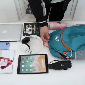 SPORT 50L กระเป๋าเป๋ขึ้นเขา เดินทาง เดินป่า ปั่นจักรยาน พับเก็บได้กระเป๋าเป้สะพายหลังกันน้ํา