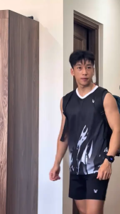 Áo Cầu Lông Quần Cầu Lông Bộ Cầu Lông Nam Nữ Chuyên Nghiệp Vải Thoáng Khí A971 - V Badwear