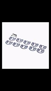 ★10pcs Bobbin Case Spring Sheet Industrial Sewing Machines 2.1cm/2.6cm