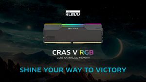 KLEVV CRAS V RGB DDR5 Gaming OC Memory - Ram 64GB (32GBx2) 6000MHz
