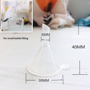 Mini Plastic Funnel Essential Oil Perfume Glass Bottle Filling Tool Preservation Leakproof Small Bottle Mouth Aromatherapy