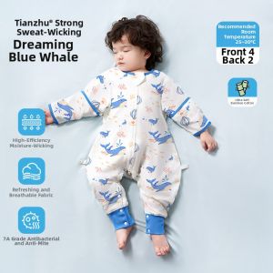 Anti-kick and Stomach Protecting Baby Sleep Sack Autumn/Winter Style