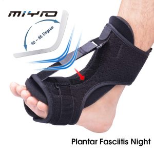 MIYIO 1PCS Plantar Fasciitis Night Splint Plantar Fasciitis Relief Brace 2 Adjustable Straps Plantar Fasciitis Night Splint Relief Plantar Fasciitis Foot Drop Achilles Tendonitis Day&Night