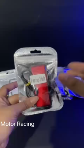 Lampu Rem LED Stop Tambahan Variasi Diam Kedip / Lampu Mata Kucing Motor