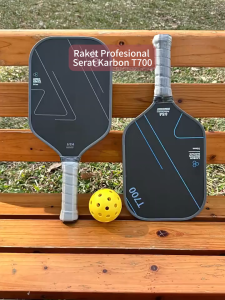 COD T700 Carbon Fiber Pickleball Paddle Warna Dopamin - Lightweight Carbon Fiber Face and Honeycomb Raket Tenis Pickle Ball Indoor Outdoor Pickle Ball