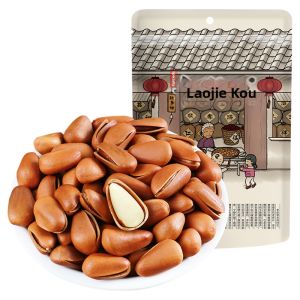 LAOJIEKOU | New Harvest Large Kernel Hand-peel Opened Red Pine Nuts 470g