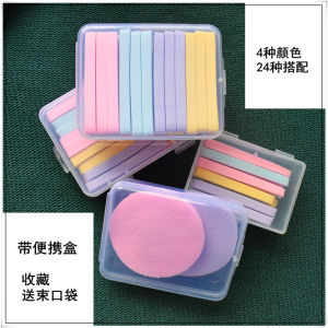 Non-Disposable Sea Algae Face Wash Sponge Pads 36 Pieces round Deep Cleaning Compressed Bar Personal Hygiene Cleaning Tools