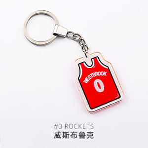 Star Kobe Keychain James Owen Durant Warrior Curry Basketball Keychain Schoolbag Jersey Pendant