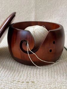 Bát Đựng Sợi Treo Tường Bằng Gỗ Sáng Tạo Có Nắp Bát Đựng Sợi Dệt Bằng Gỗ Bát Đựng Sợi Trang Trí Nhà Cửa