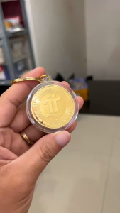 Móc khoá Pi Network  Đồng xu Pi network