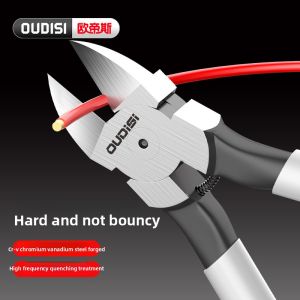 MONLEYTA | High Hardness Water Outlet Pliers Electronic Model Cutting Pliers Industrial Grade Oblique Mouth Thin Blade Side Cutter