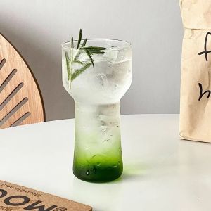 Cốc Đựng Đèn Cầy Bằng Thủy Tinh Borosilicate Cao Cấp 400/500ML Trong Suốt Chịu Nhiệt Cao Cốc Cà Phê Thân Thiện Với Môi Trường Cốc Nước Có Ga Dùng Cho Đồ Uống Lạnh