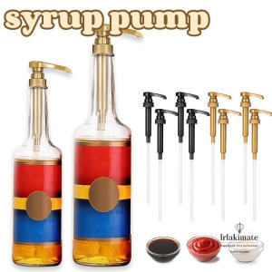 Syrup Pump Dispenser for Ketchup Syrup Liquid Pump Head Coffee Milk Tea Bottle Nozzle Sauce Nozzle