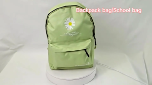 SKM Korean Daisy Student Large Capacity School Bag Backpack BG481 Beg Sekolah
