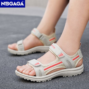 NBGAGA | Summer Breathable Sport Sandals for Boys Casual Children Beach Shoes Kids Soft Sole Comfortable Open Toe Sandals