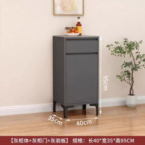 Sideboard Cabinet Storage Office For Home Bowl and Kitchen Lower Storage Water Dispenser Bucket Modern Simple and Light Luxury Stone Plate Multi-Purpose Small Cabinet