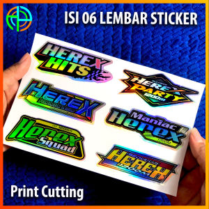 Stiker Herex Racing: Variasi Cutting Stiker Motor Murah