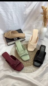 ABBUSHOES AJ 63 SENDAL HAK WANITA BALLUNA 2CM