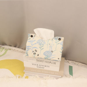 RY กล่องใส่ผ้าเช็ดหน้ายางตาข่ายสำหรับห้องนั่งเล่นและห้องทำงานแบบหรูหรา กล่องใส่กระดาษทิชชู่ขนาดใหญ่สำหรับโต๊ะกาแฟ