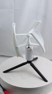 1-25W Vertical Axis Micro Wind Turbine Brushless DC Generator 3D Printed PAL Material Can Generate Electricity
