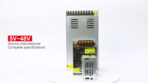 FIITL DC 12V 5A 10A 20A 30A 40A Centralized Power Supply 12V Power Adapt AC TO DC for Led Sign CCTV Camera (Aluminum)