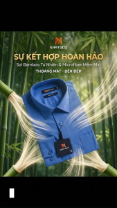 Áo sơ mi nam Khatoco tay dài (M-2XL)