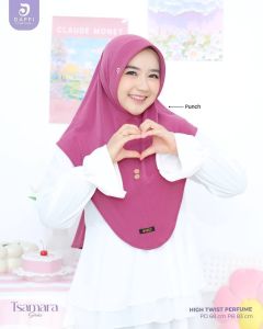 TSAMARA KERUDUNG JERSEY MELAR INSTAN BY DAFFI HIJAB