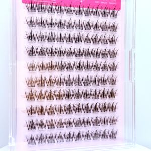 Daily Makeup Natural Look Lash Clusters Soft No Glue False Eyelashes