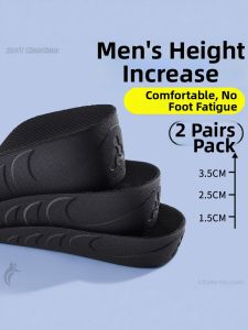 JVBV | Height Increasing Insoles Comfortable Invisible Professional