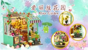 Bộ Đồ Chơi Nhà Búp Bê Cửa Hàng Hoa Gỗ Tự Làm Zuuton Với Đèn LED Mô Hình Đồ Nội Thất 3D Thu Nhỏ Đồ Thủ Công Tự Làm Đồ Trang Trí Nhà Cửa Quà Tặng Dành Cho Lứa Tuổi Từ 14 Trở Lên