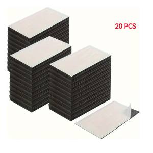 Tấm Dán Từ Tính 3.5x2 Inch 16Mil Miếng Dán Nam Châm Dẻo Gói 20/40/60/80/100 Miếng Có Lớp Keo Dán Phía Sau Dùng Cho Các Dự Án Tự Làm