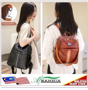 1R2 Al Sahhia Beg Galas Remaja Wanita Lelaki Sekolah ( Men Women Row Classic Travel Bagpack Student School Sport Bag )