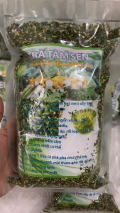 Trà tâm sen (gói1kg) tim sen khô hàng loại 1 chất lượng cao cho người huyết áp cao khó ngủ ngủ không ngon