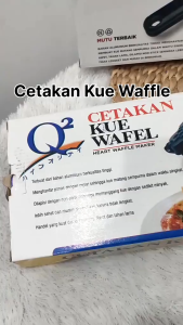 Q2 Cetakan Kue Wafel Square Wafler Q2-8301 Original